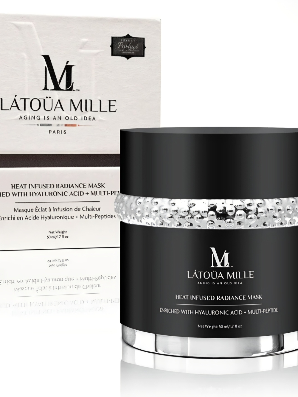 Black Heat-Infused Radiance Hair Mask